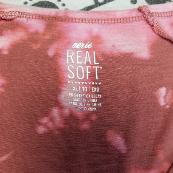 AARIE REAL SOFT CUTE XL TIE DYE COMFY LOUNGE - Picture 2 of 4